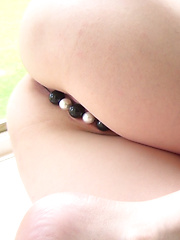 Miyu is back in our Chakuero paradise. Enjoy some Pocky, but just remember... the more you eat, the less she'll have to cover her sugary Japanese pussy!