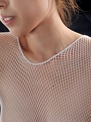 Rinka Kase in sexy fullbody suit gets fucked