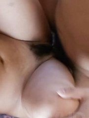 Kaede Ichijou Asian licks two dicks at once and gets vibrators