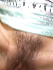 Hikaru Aoyama Asian is aroused with vibrators before is screwed