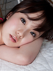 Kana Yuuki Asian in pink lingerie and heels is such hot kitten