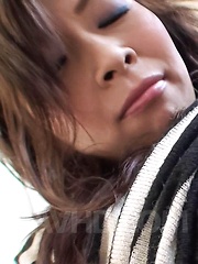 Sakura Anna Asian has firm cans fondled and rides hard joystick