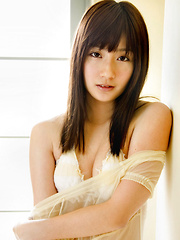 Anna Nakagawa Asian shows hot body in tiny lingerie on furniture