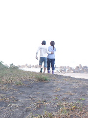 Cute girl gets seduced and stimulated by lad